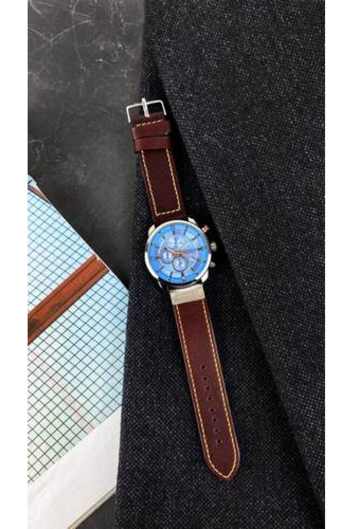 Наручні годинники Curren Curren Curren 8291 Silver-Blue