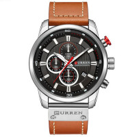 Наручні годинники Curren Curren Curren 8291 Brown-Silver-Black
