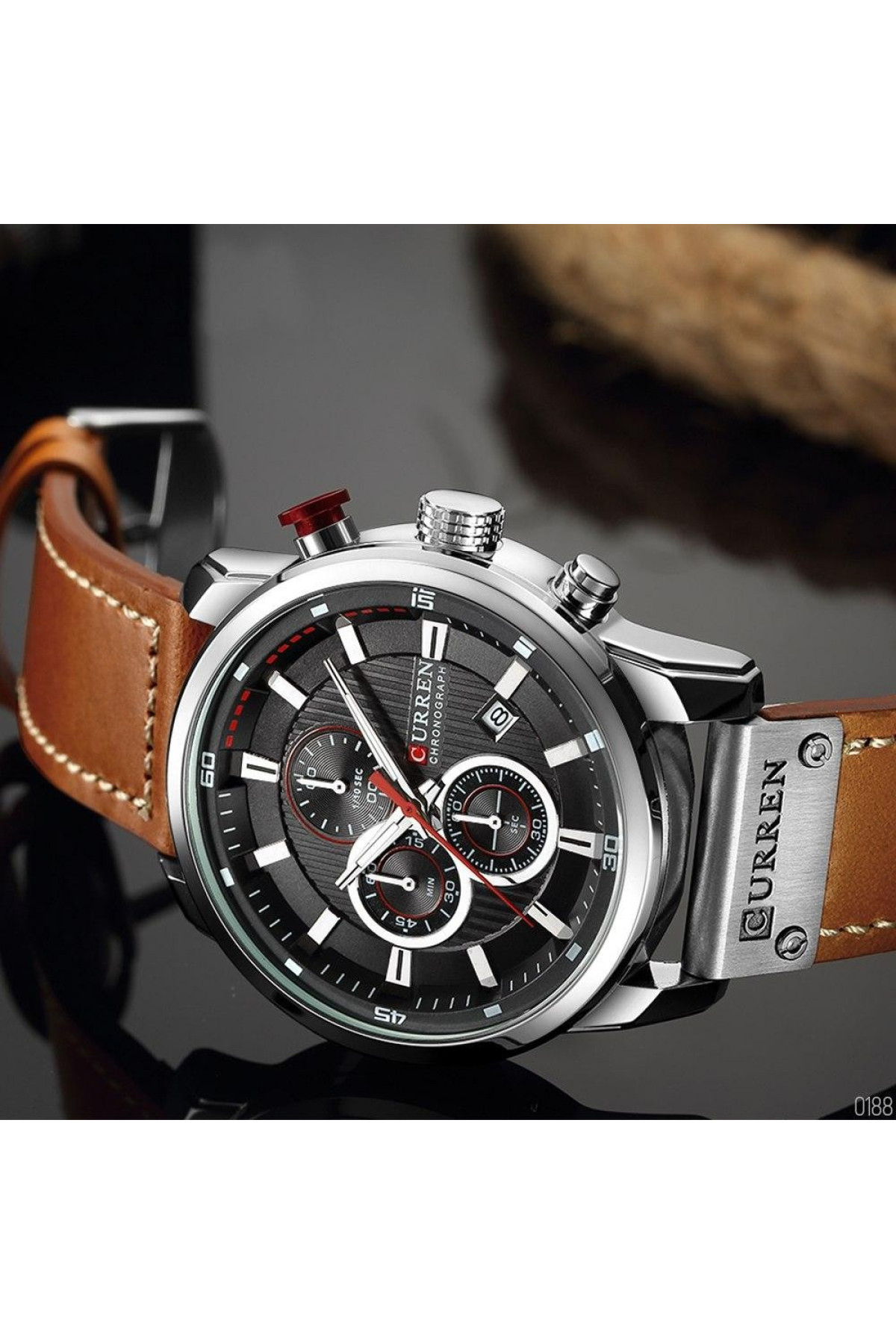 Наручні годинники Curren Curren Curren 8291 Brown-Silver-Black