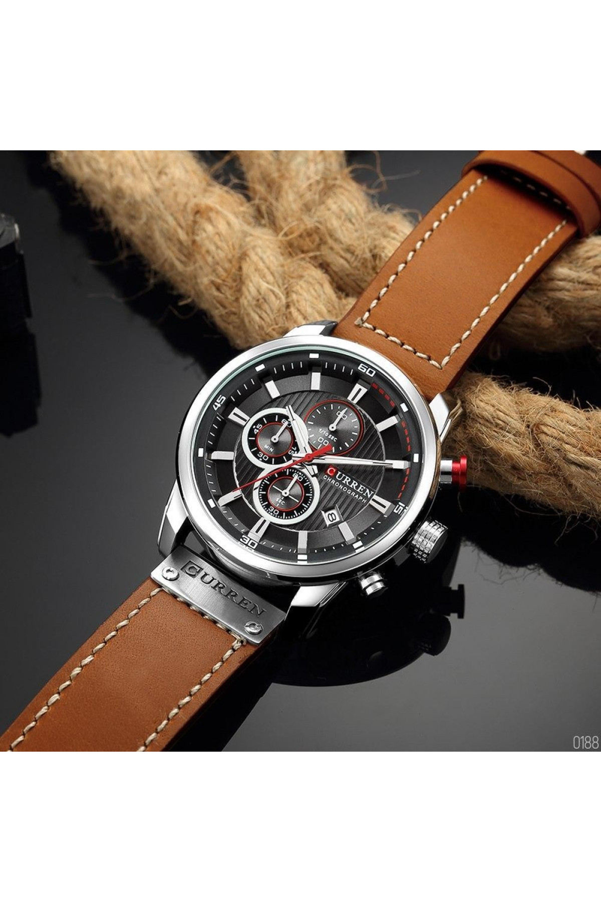 Наручні годинники Curren Curren Curren 8291 Brown-Silver-Black