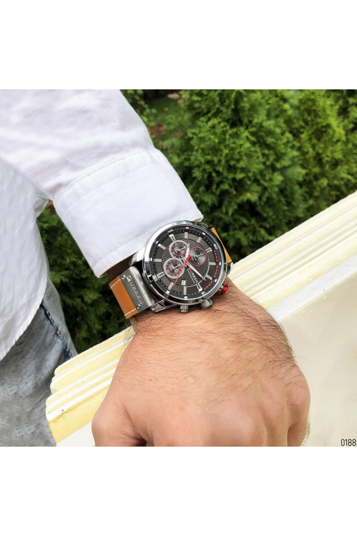 Наручні годинники Curren Curren Curren 8291 Brown-Silver-Black