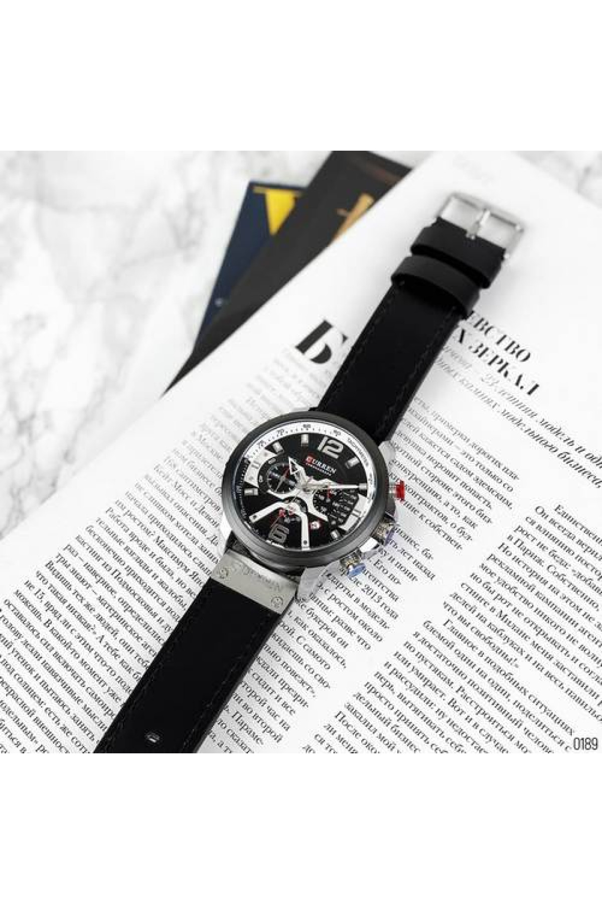 Наручні годинники Curren Curren Curren 8329 Black-Silver
