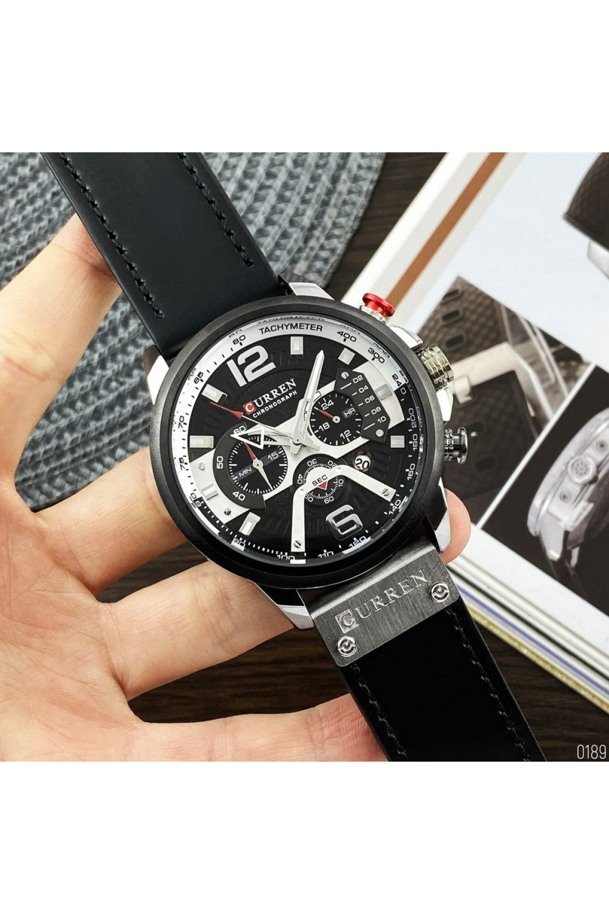 Наручні годинники Curren Curren Curren 8329 Black-Silver
