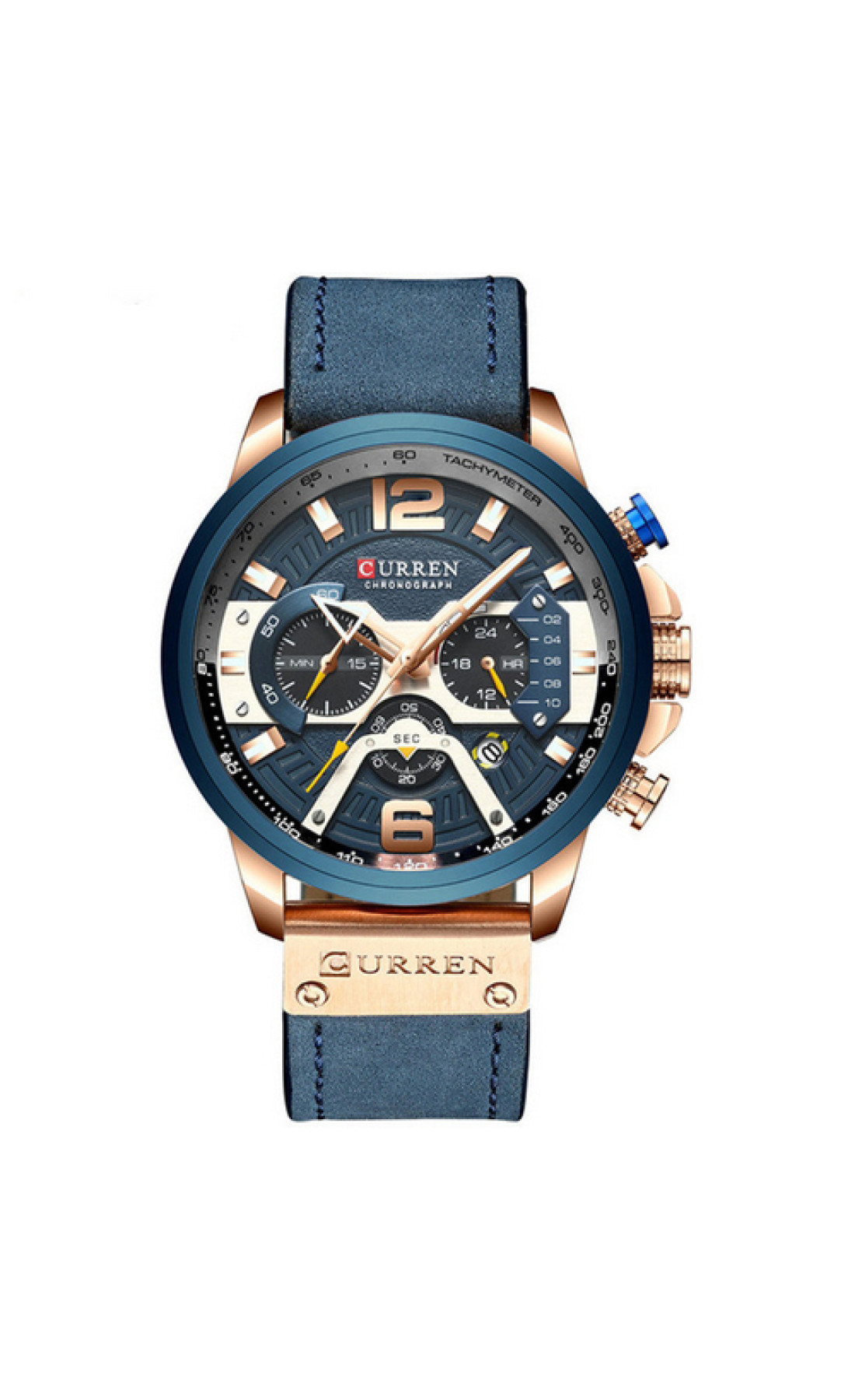 Наручні годинники Curren Curren Curren 8329 Blue-Gold