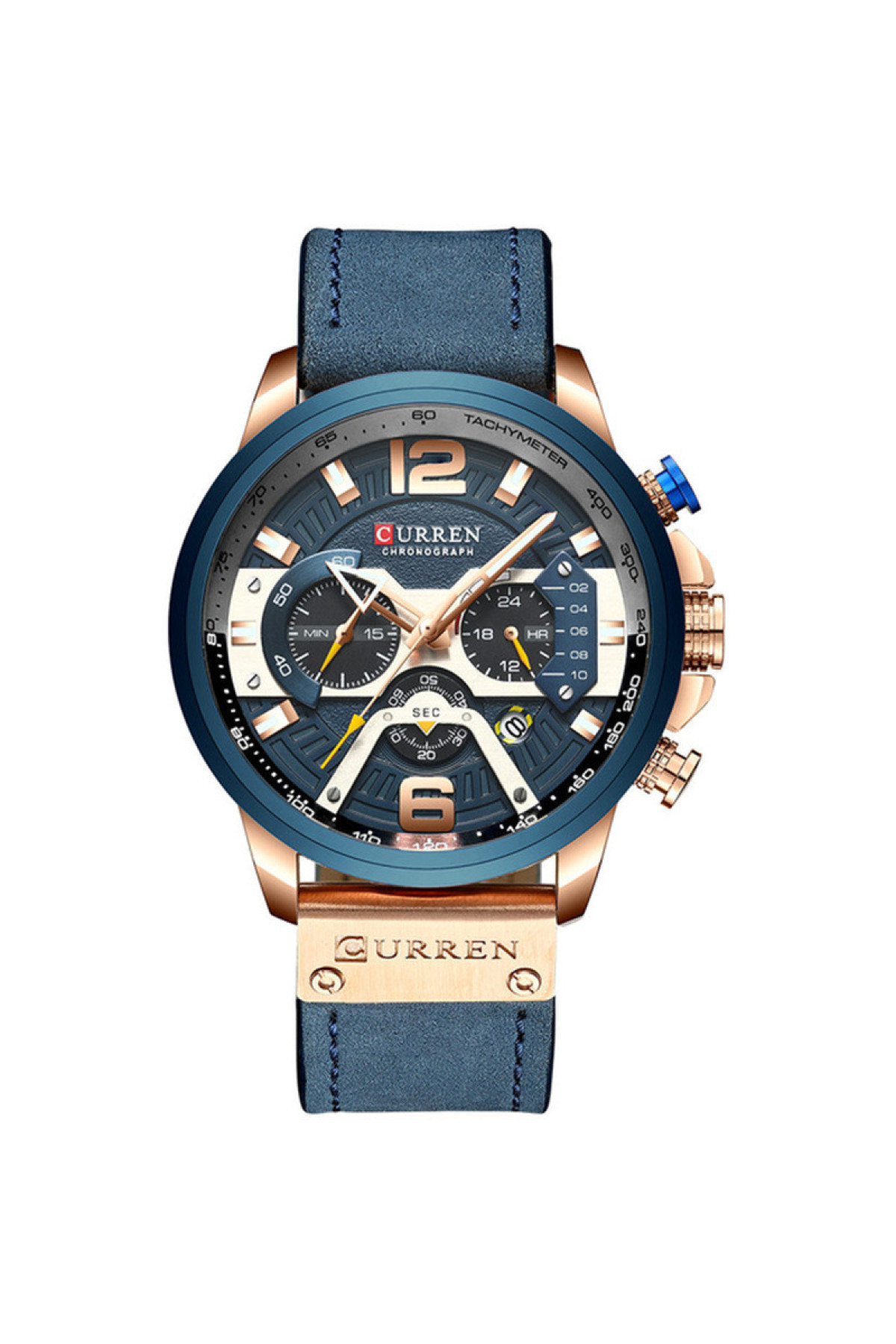 Наручні годинники Curren Curren Curren 8329 Blue-Gold