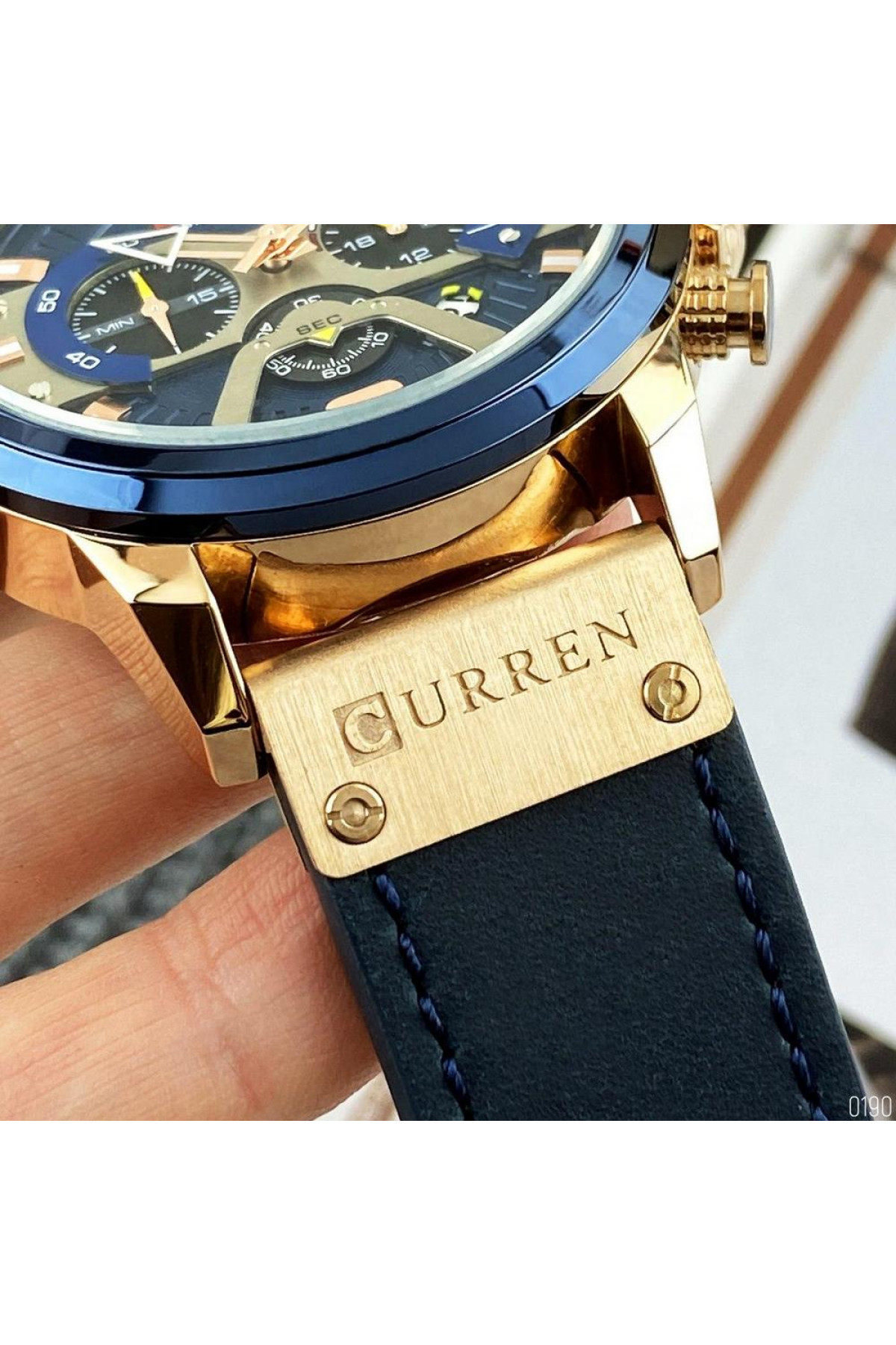 Наручні годинники Curren Curren Curren 8329 Blue-Gold