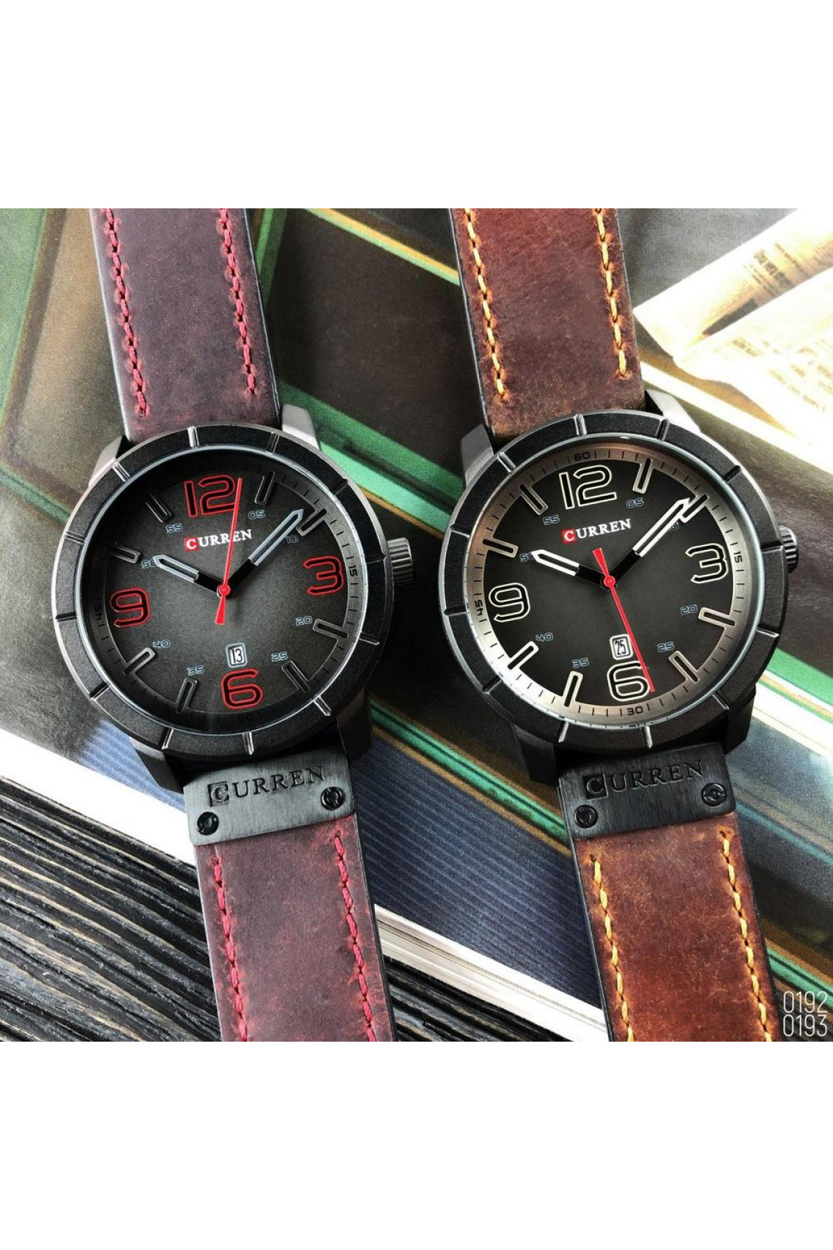 Наручні годинники Curren Curren Curren 8327 Red-Black