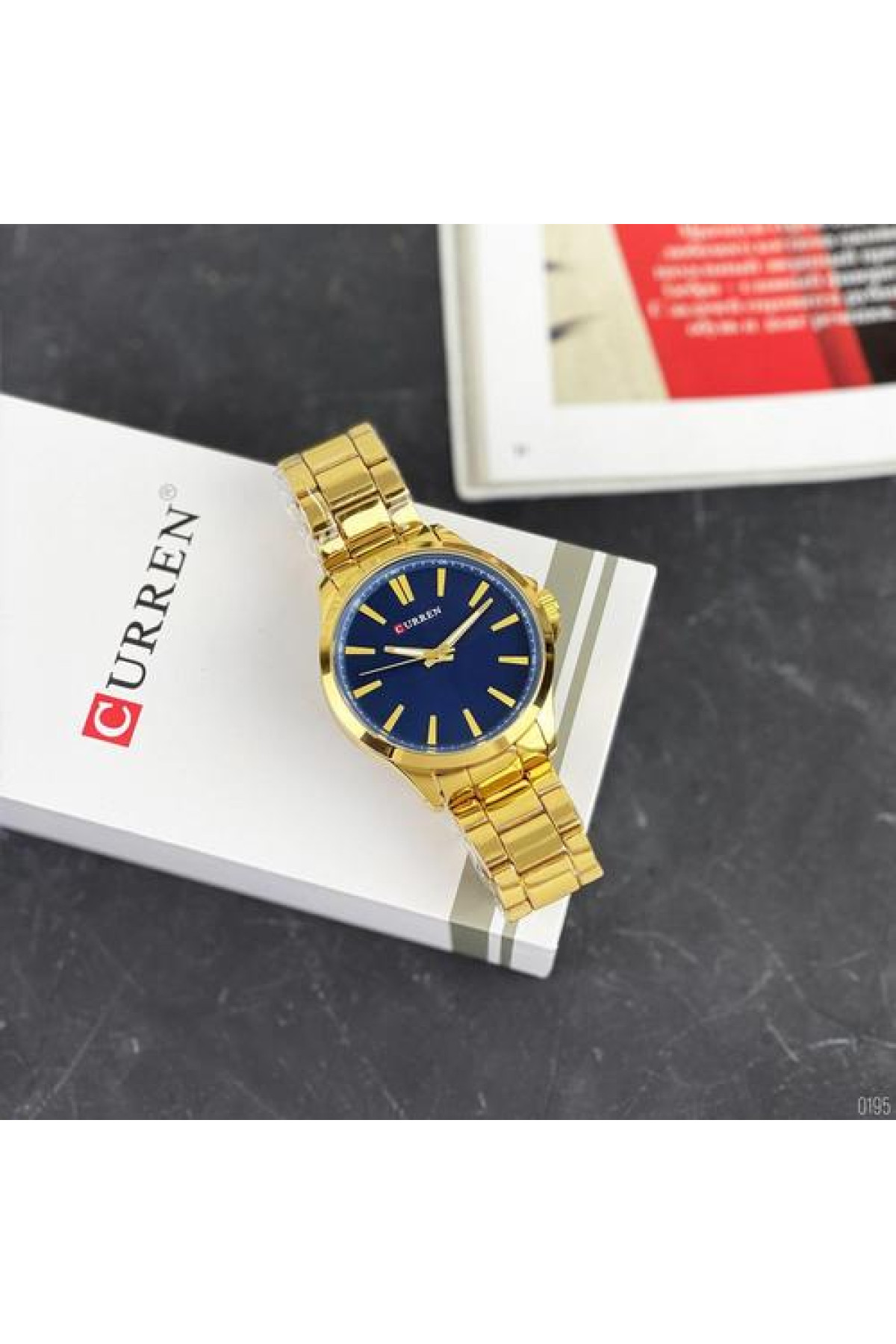 Наручні годинники Curren Curren Curren 8322 Gold-Blue