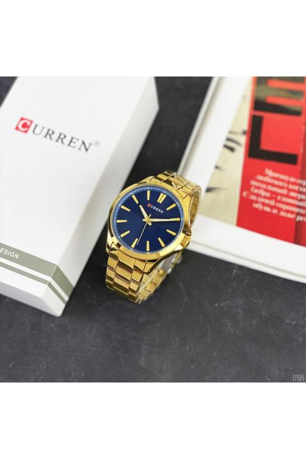 Наручні годинники Curren Curren Curren 8322 Gold-Blue