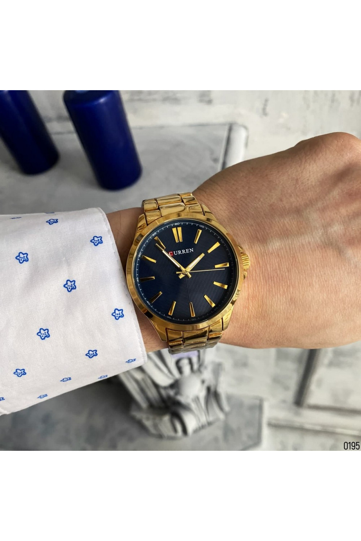 Наручні годинники Curren Curren Curren 8322 Gold-Blue