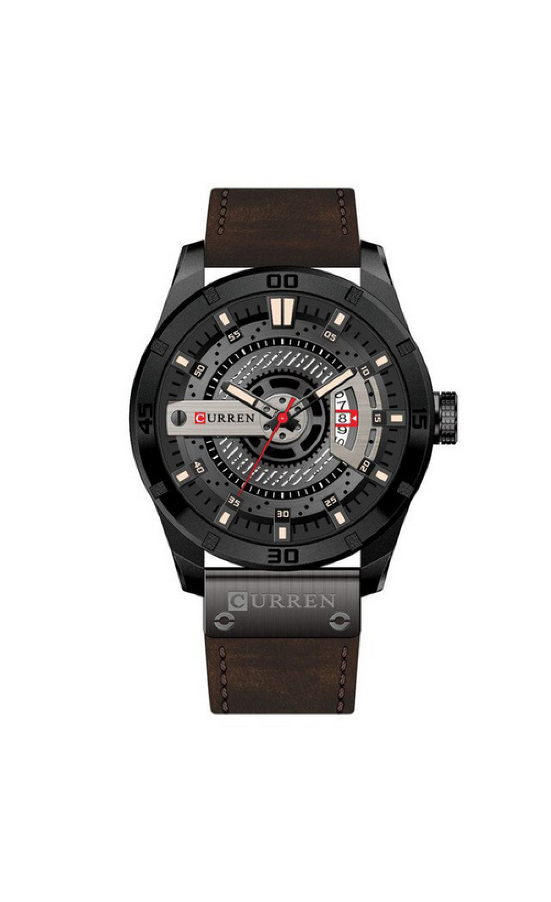 Наручні годинники Curren Curren Curren 8301 Black-Dark Brown