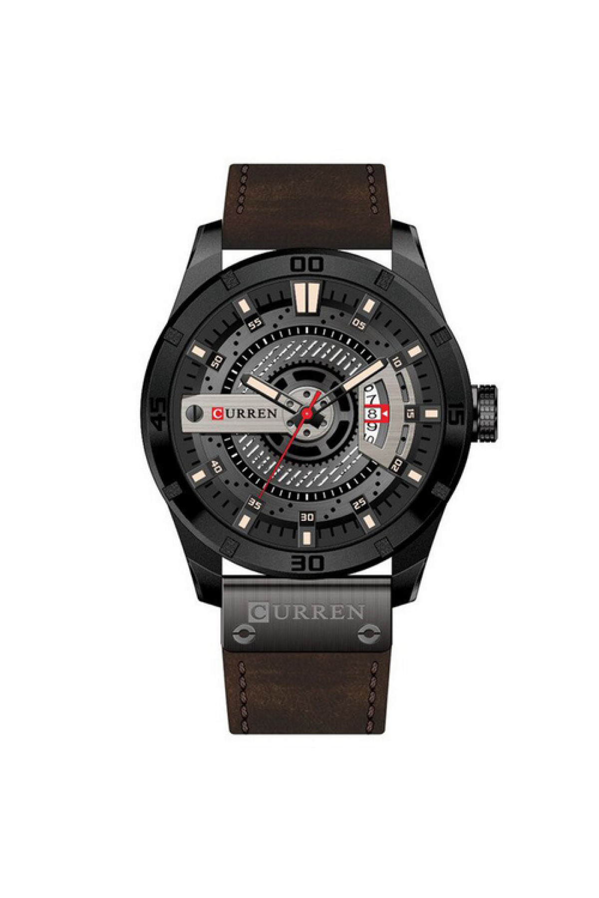Наручні годинники Curren Curren Curren 8301 Black-Dark Brown