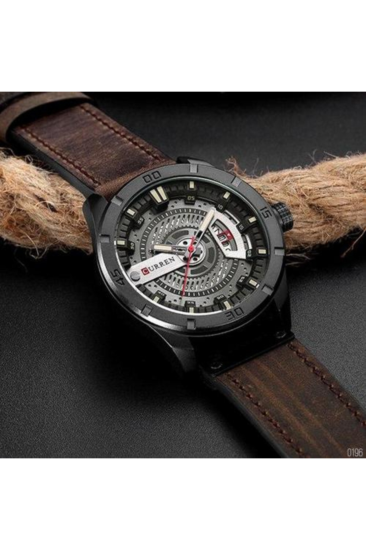 Наручні годинники Curren Curren Curren 8301 Black-Dark Brown