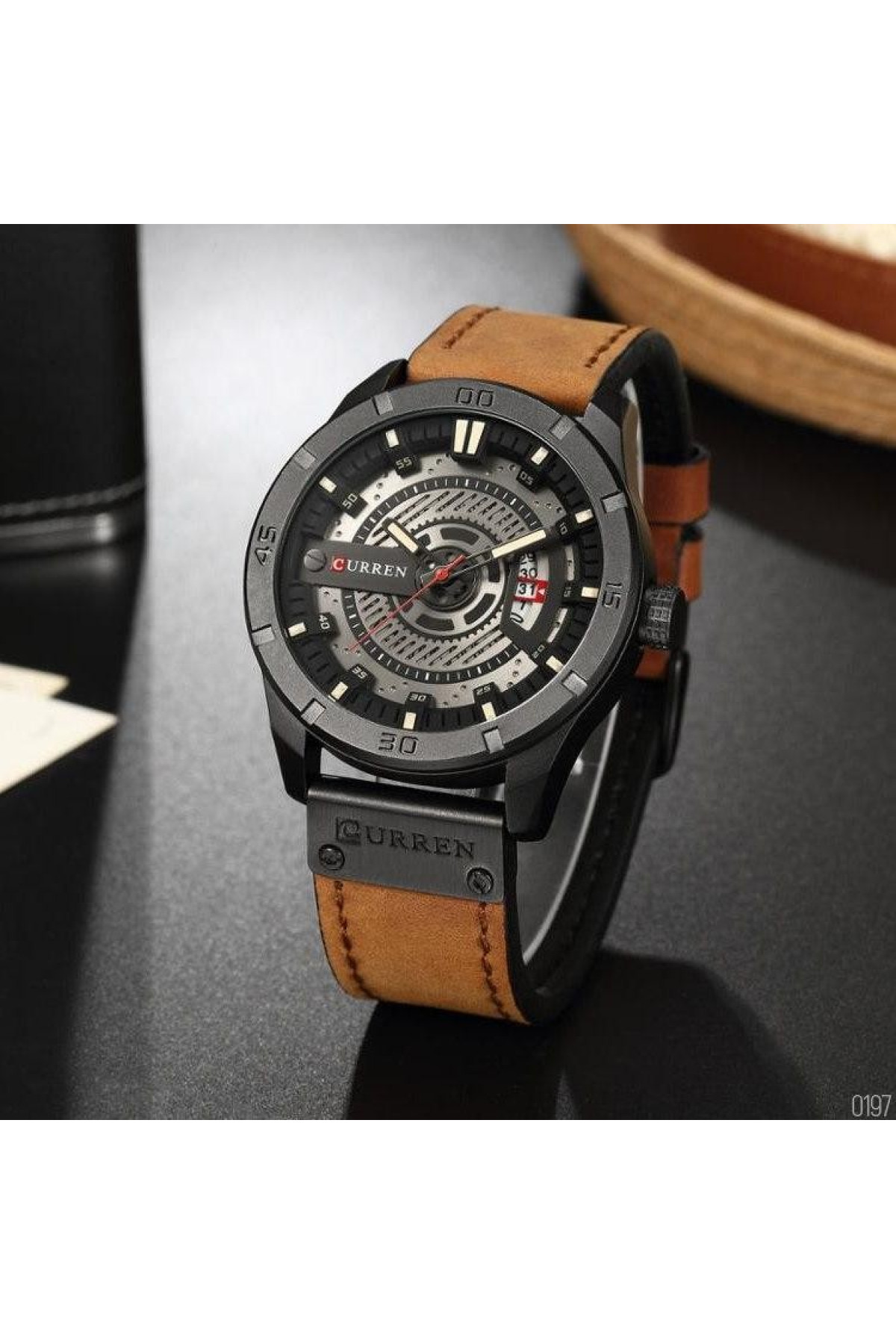 Наручні годинники Curren Curren Curren 8301 Black-Light Brown
