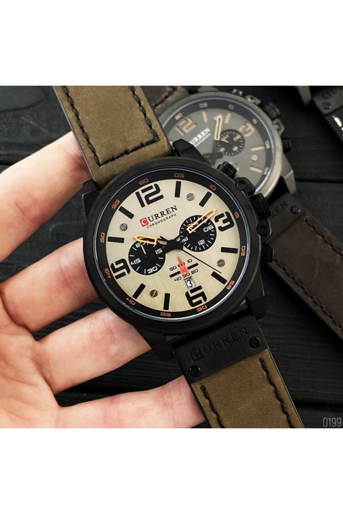 Наручні годинники Curren Curren Curren 8314 Khaki-Black
