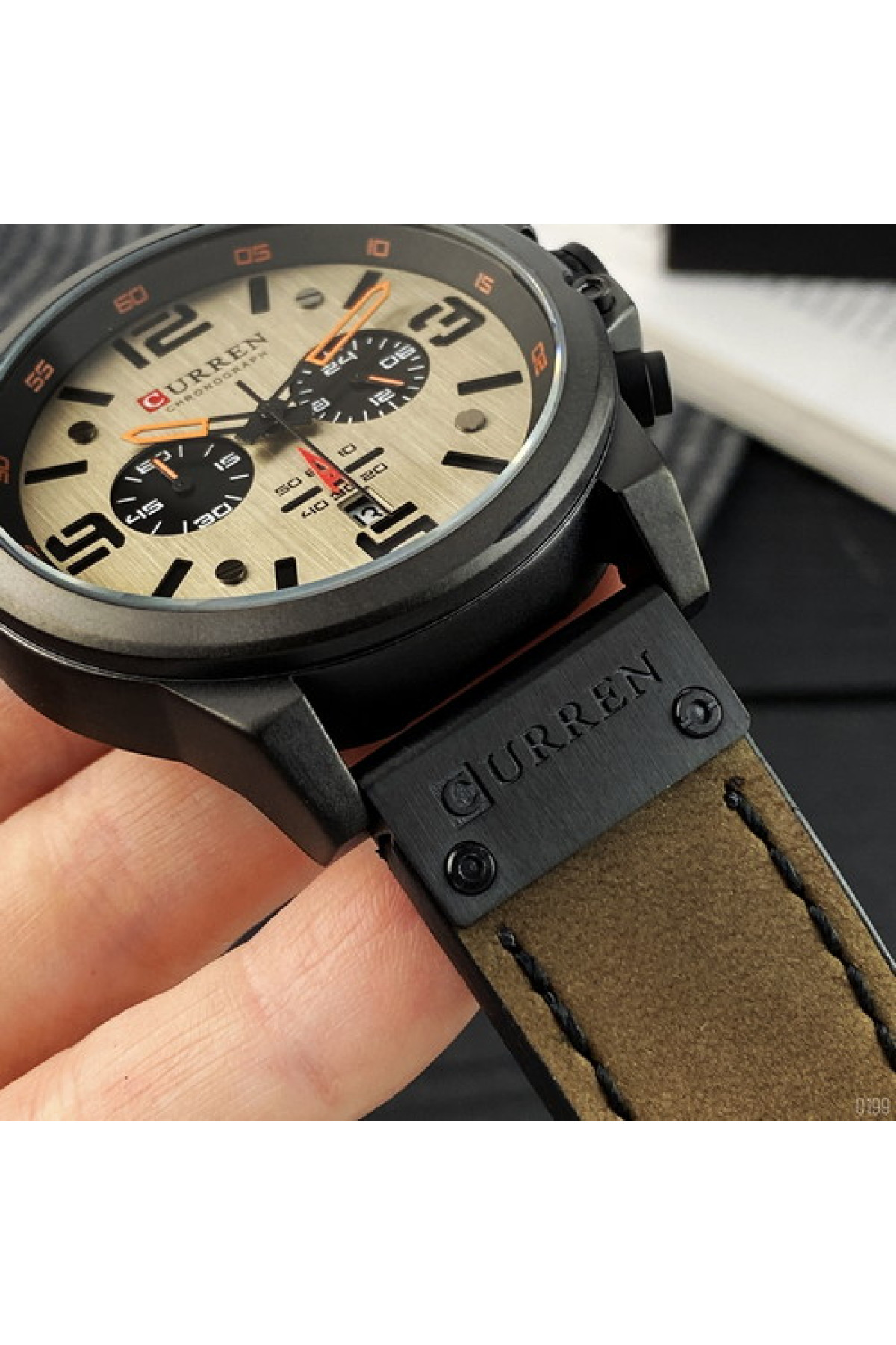 Наручні годинники Curren Curren Curren 8314 Khaki-Black