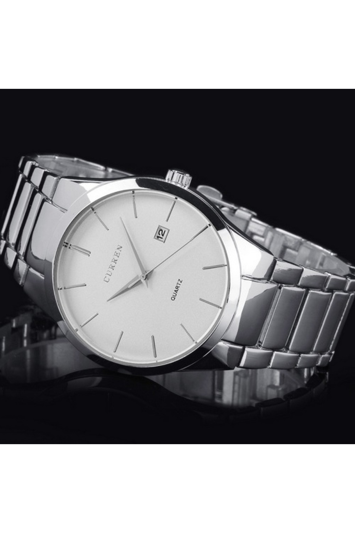 Наручні годинники Curren Curren Curren 8106 Silver-White