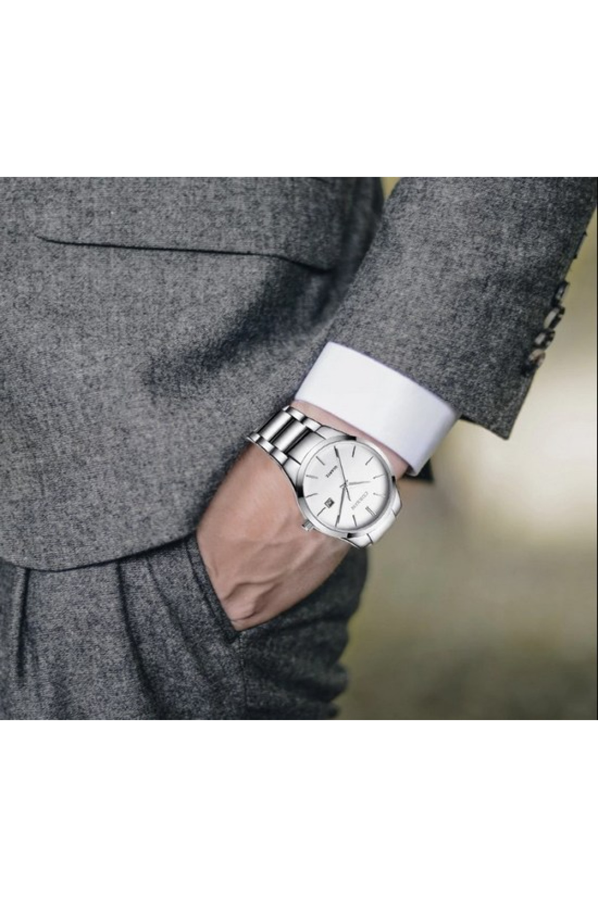 Наручні годинники Curren Curren Curren 8106 Silver-White