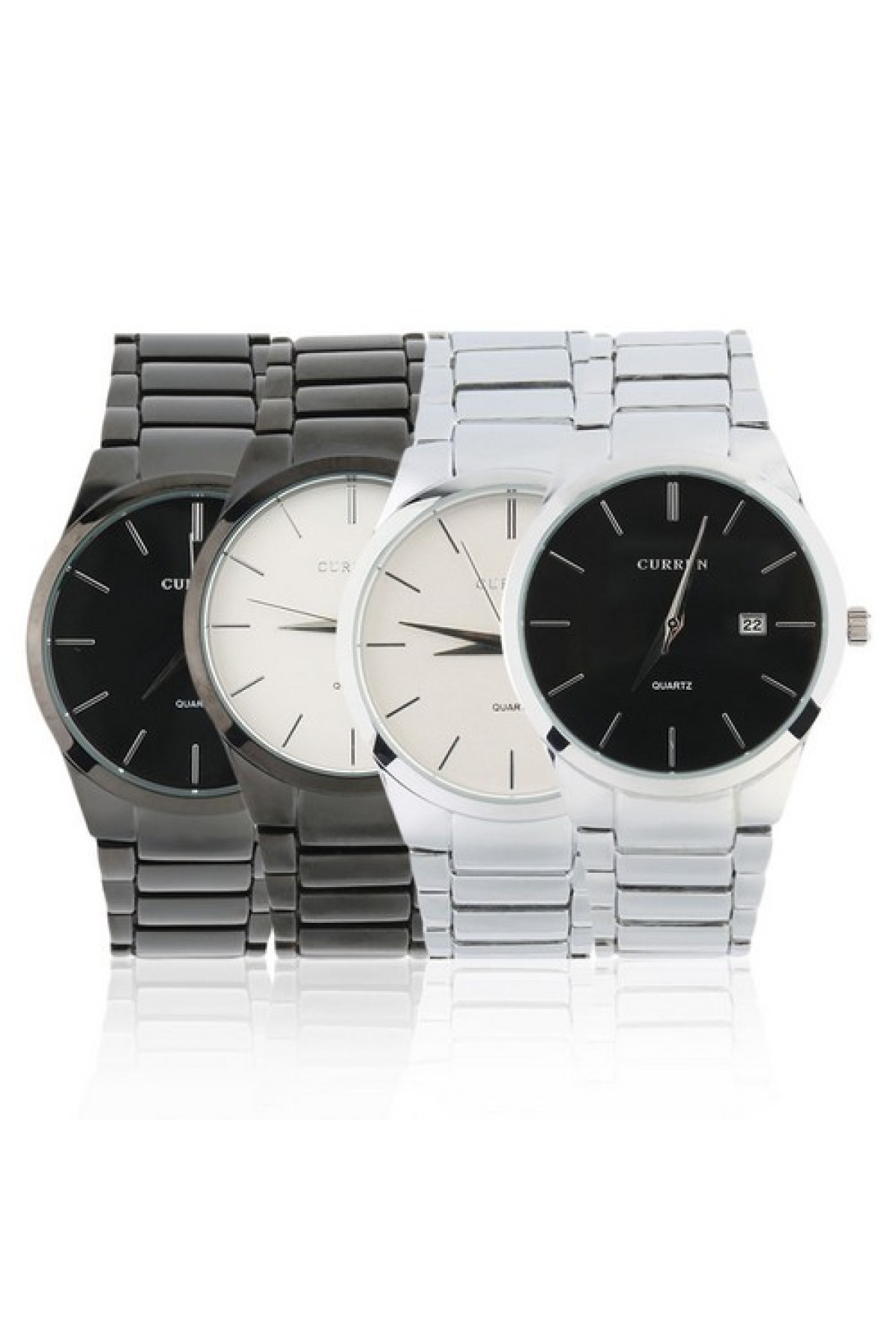 Наручні годинники Curren Curren Curren 8106 Silver-White