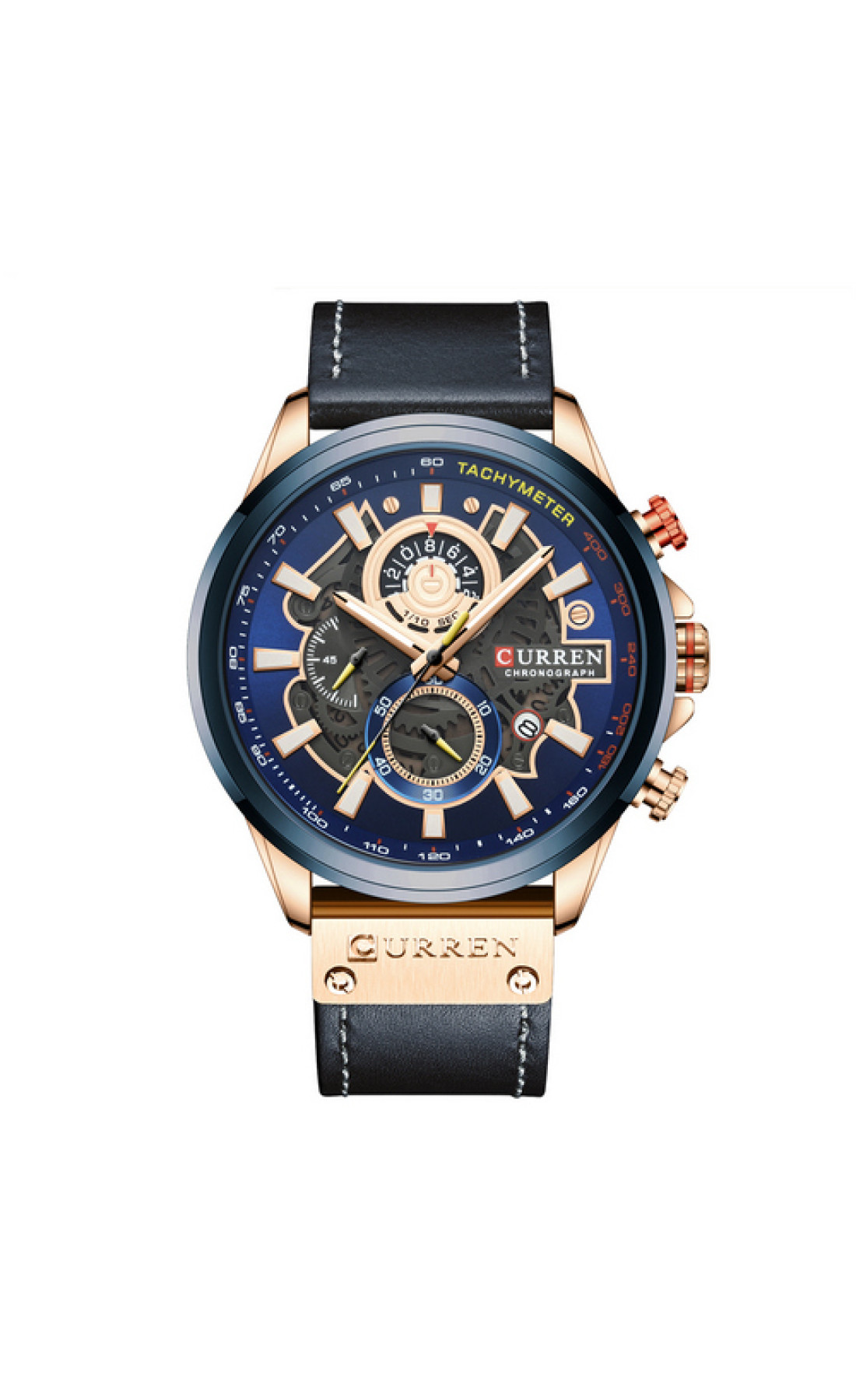 Наручні годинники Curren Curren Curren 8380 Blue-Cuprum