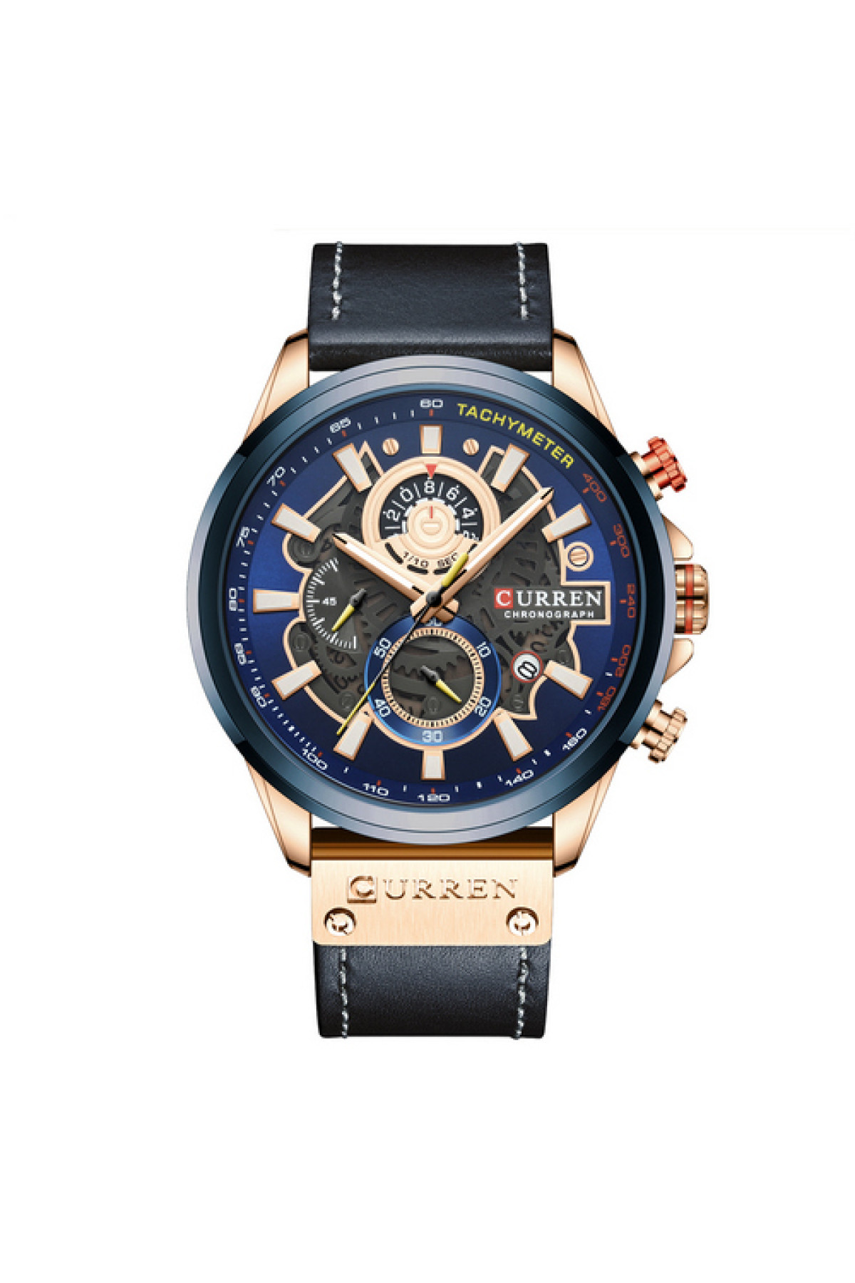 Наручні годинники Curren Curren Curren 8380 Blue-Cuprum