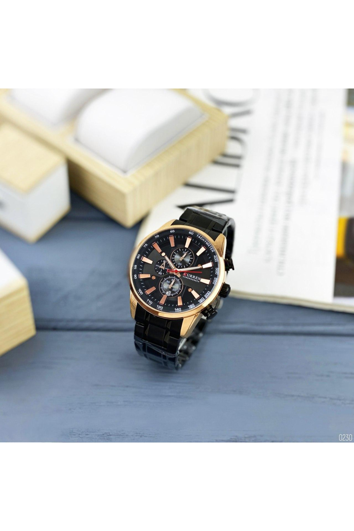 Наручні годинники Curren Curren Curren 8351 Black-Cuprum