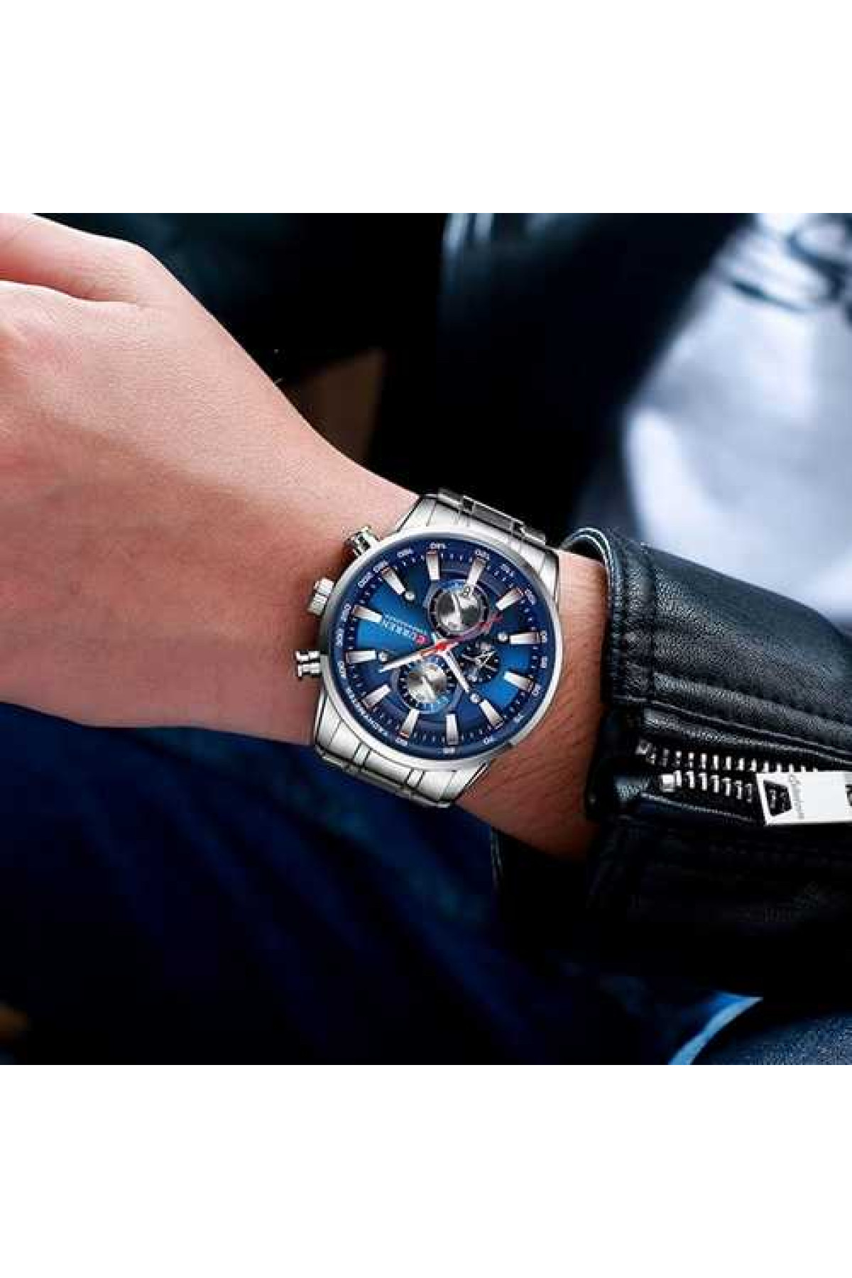 Наручні годинники Curren Curren Curren 8351 Silver-Blue