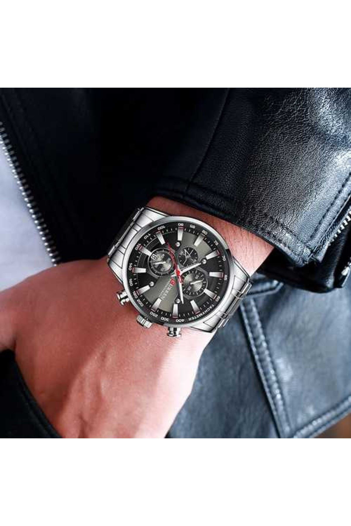 Наручні годинники Curren Curren Curren 8351 Silver-Black