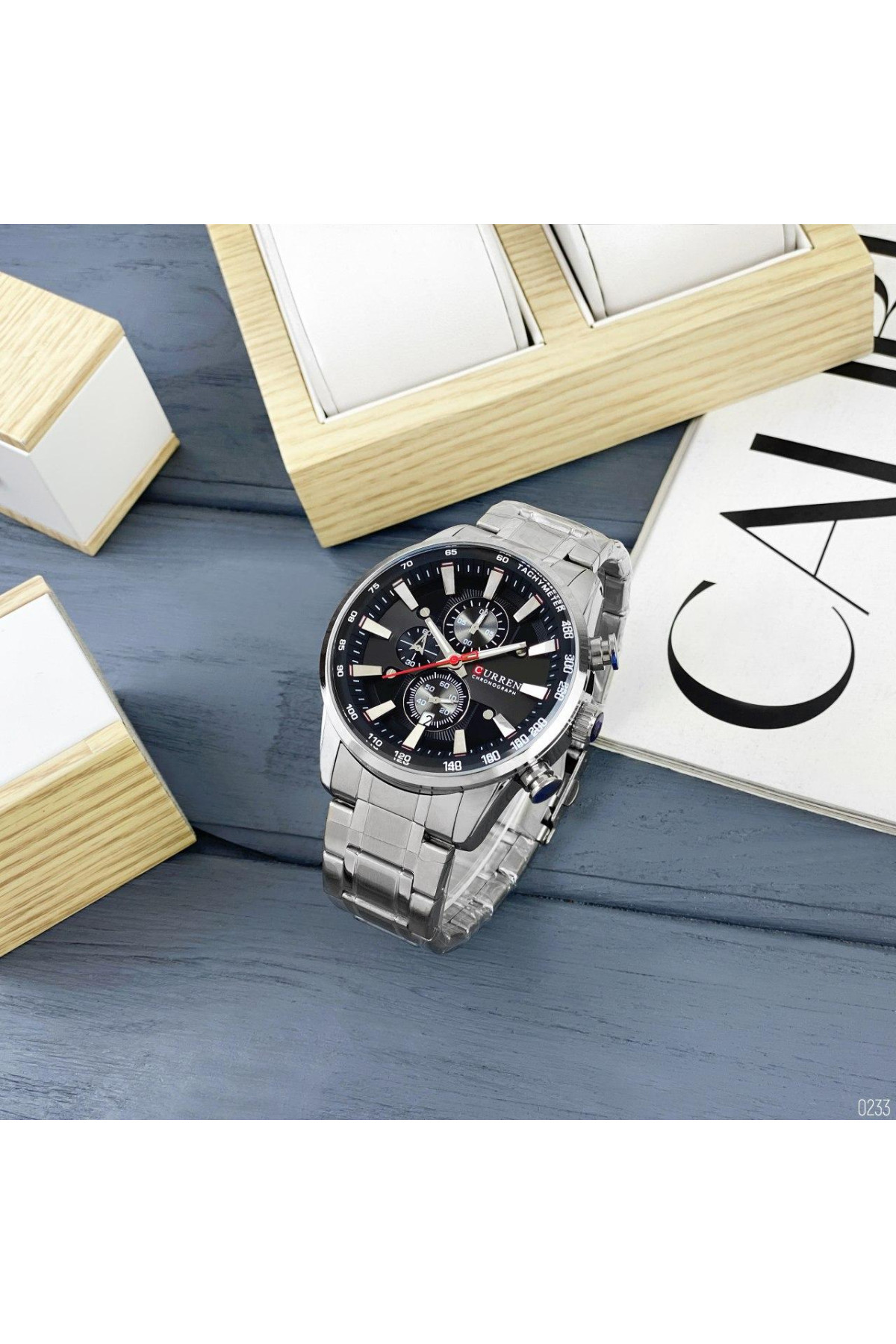 Наручні годинники Curren Curren Curren 8351 Silver-Black
