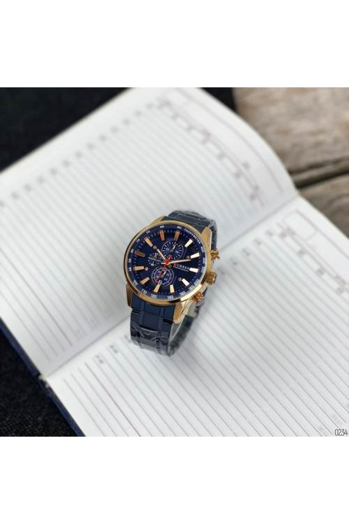 Наручні годинники Curren Curren Curren 8351 Blue-Cuprum