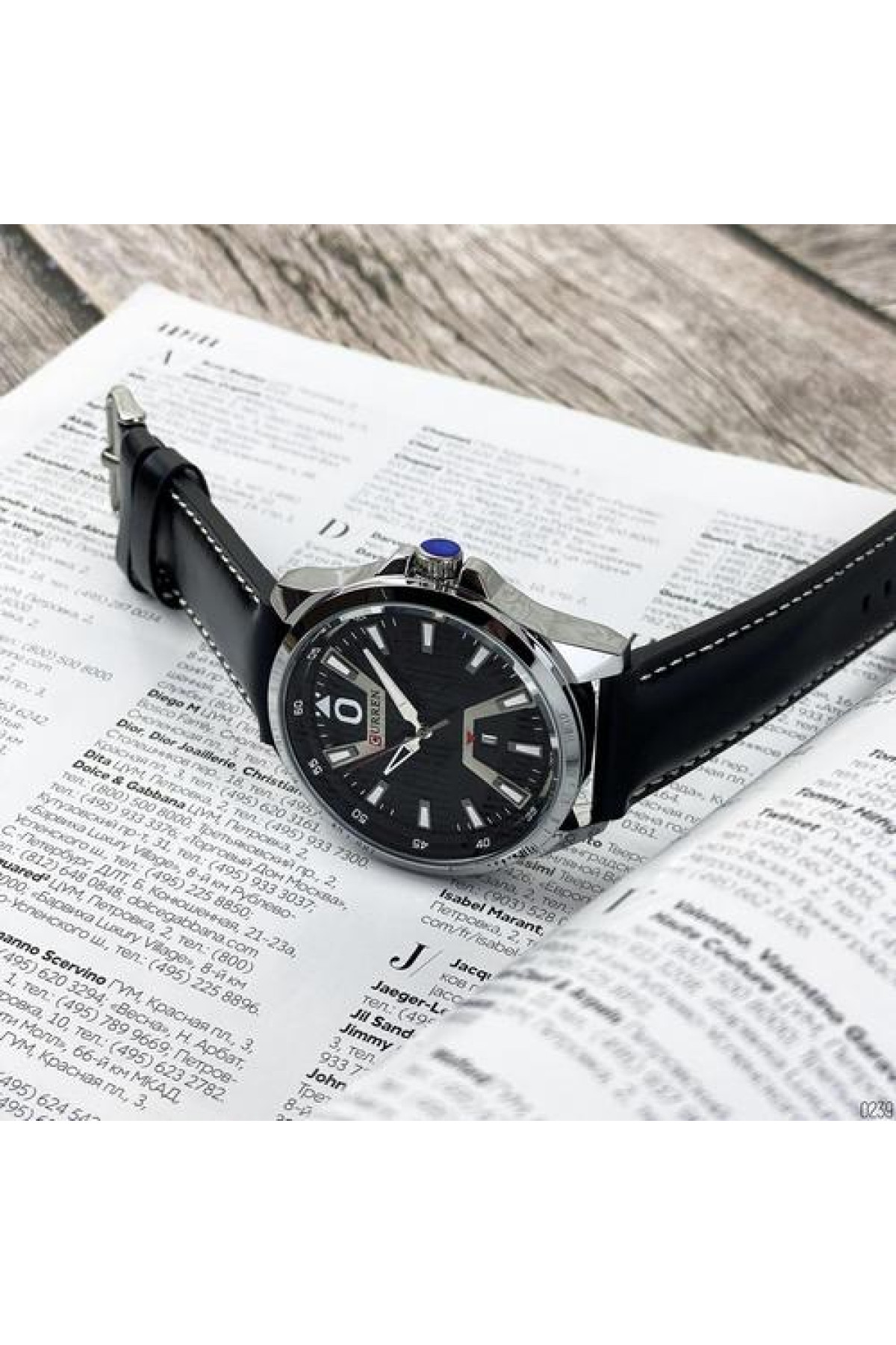 Наручні годинники Curren Curren Curren 8379 Silver-Black