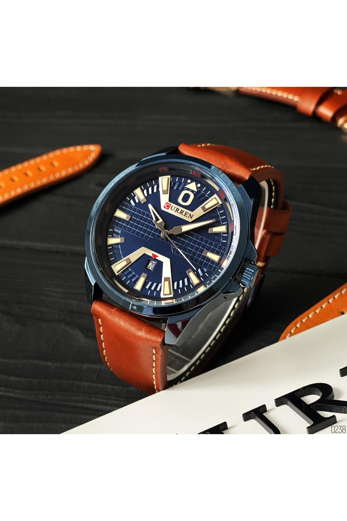 Наручні годинники Curren Curren Curren 8379 Blue-Brown
