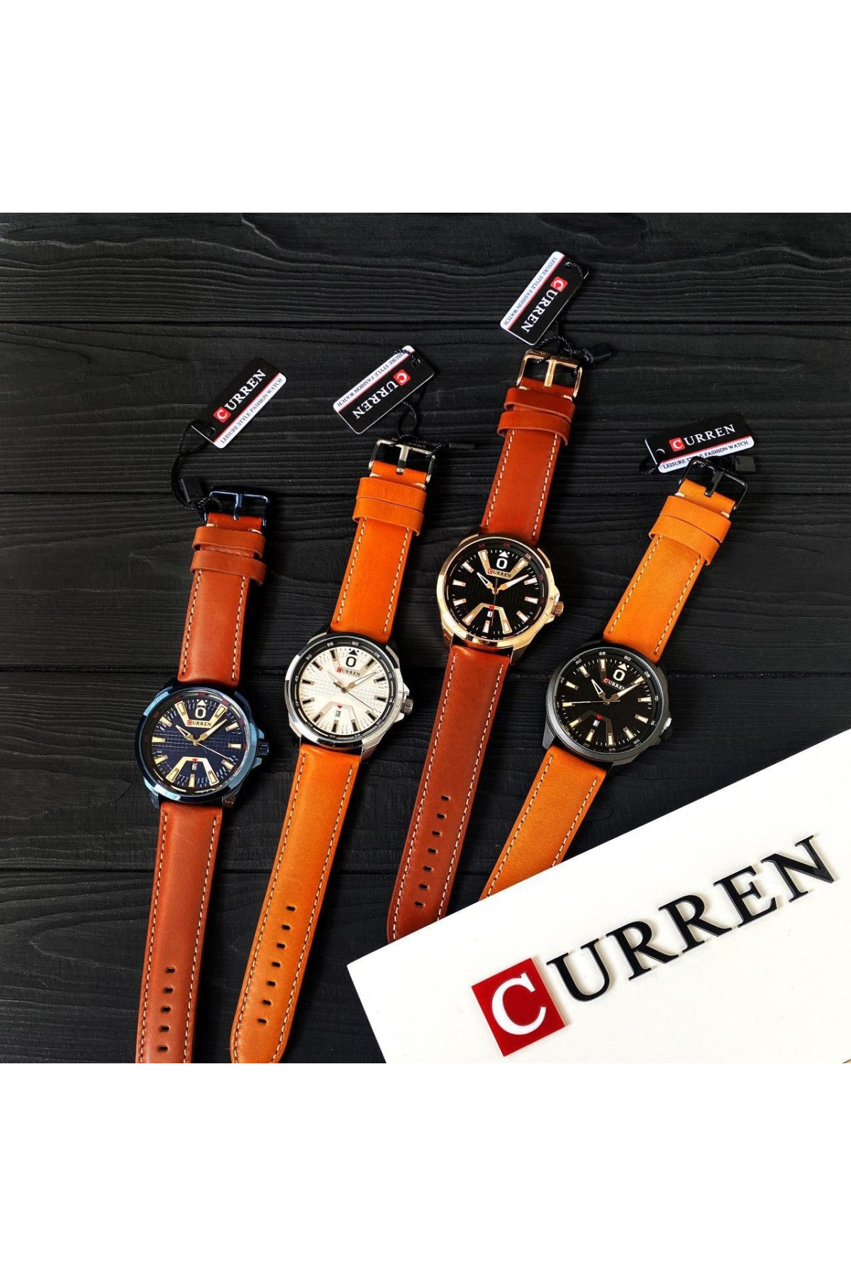 Наручні годинники Curren Curren Curren 8379 Blue-Brown