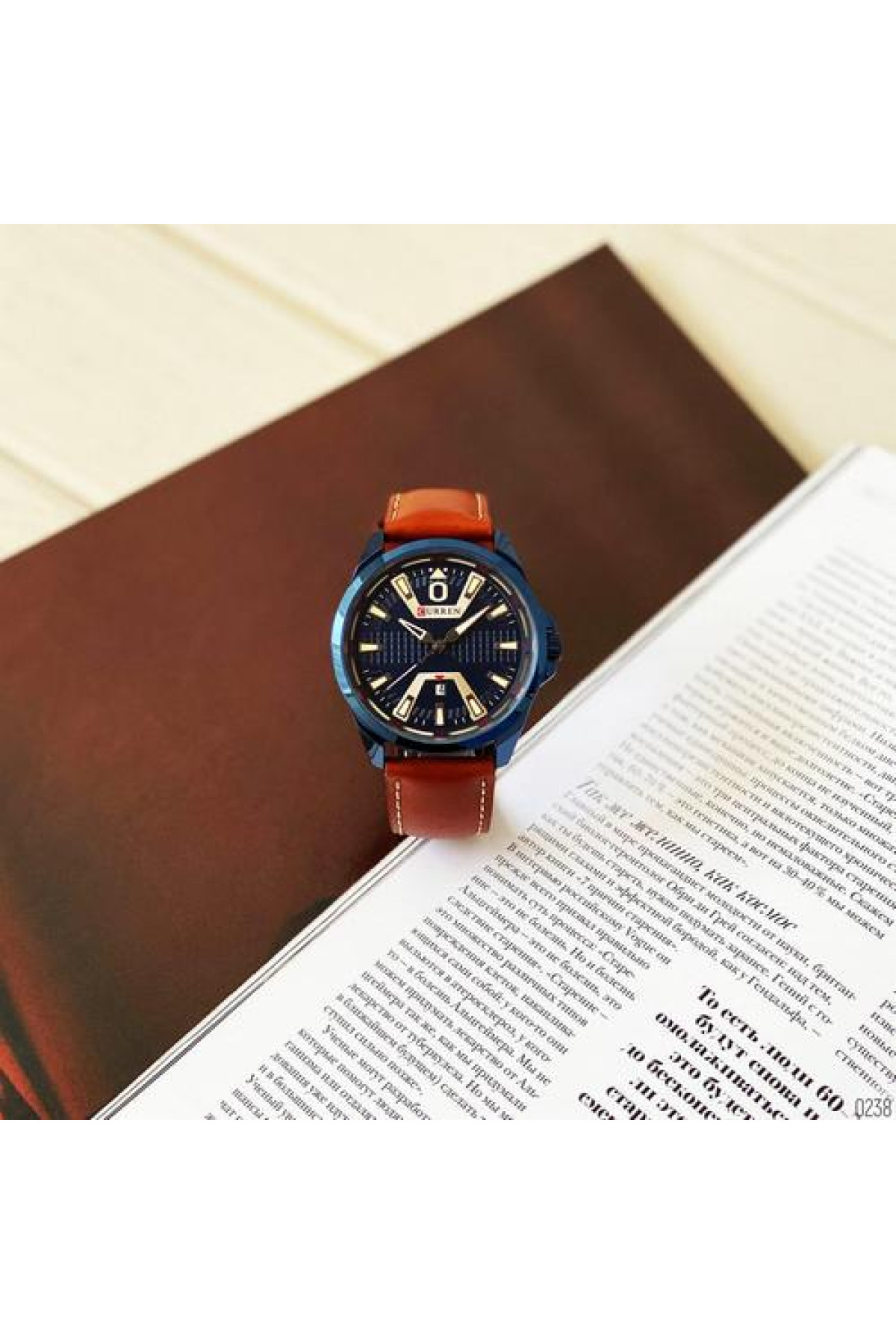 Наручні годинники Curren Curren Curren 8379 Blue-Brown