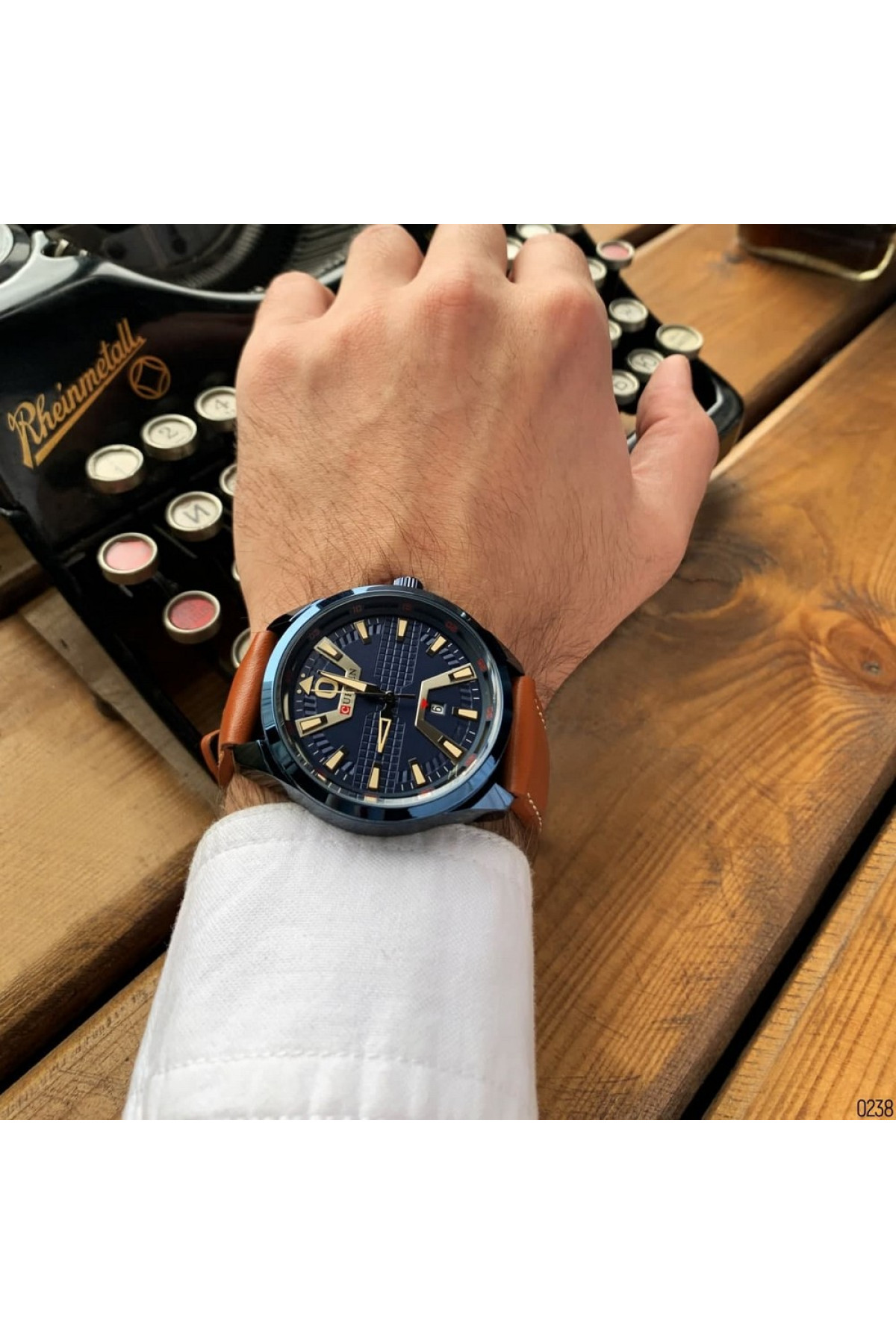 Наручні годинники Curren Curren Curren 8379 Blue-Brown