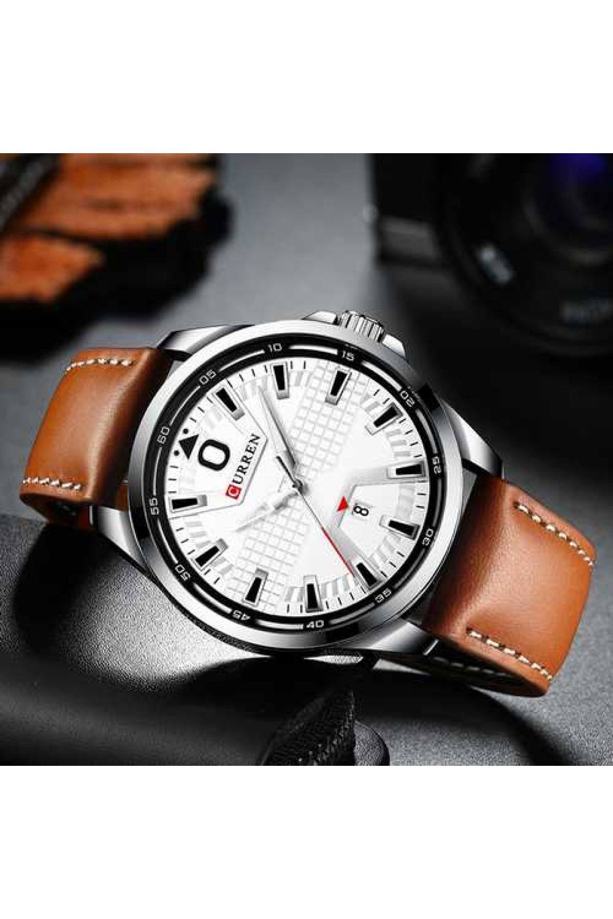 Наручні годинники Curren Curren Curren 8379 Silver-White-Brown