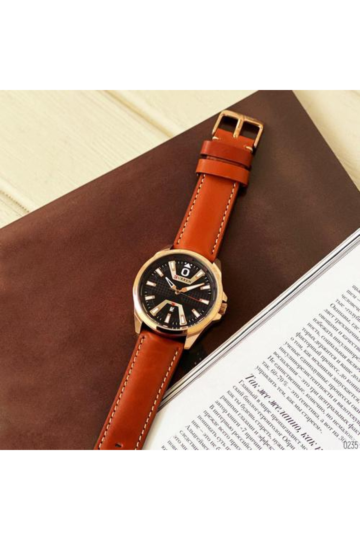 Наручні годинники Curren Curren Curren 8379 Cuprum-Black-Brown