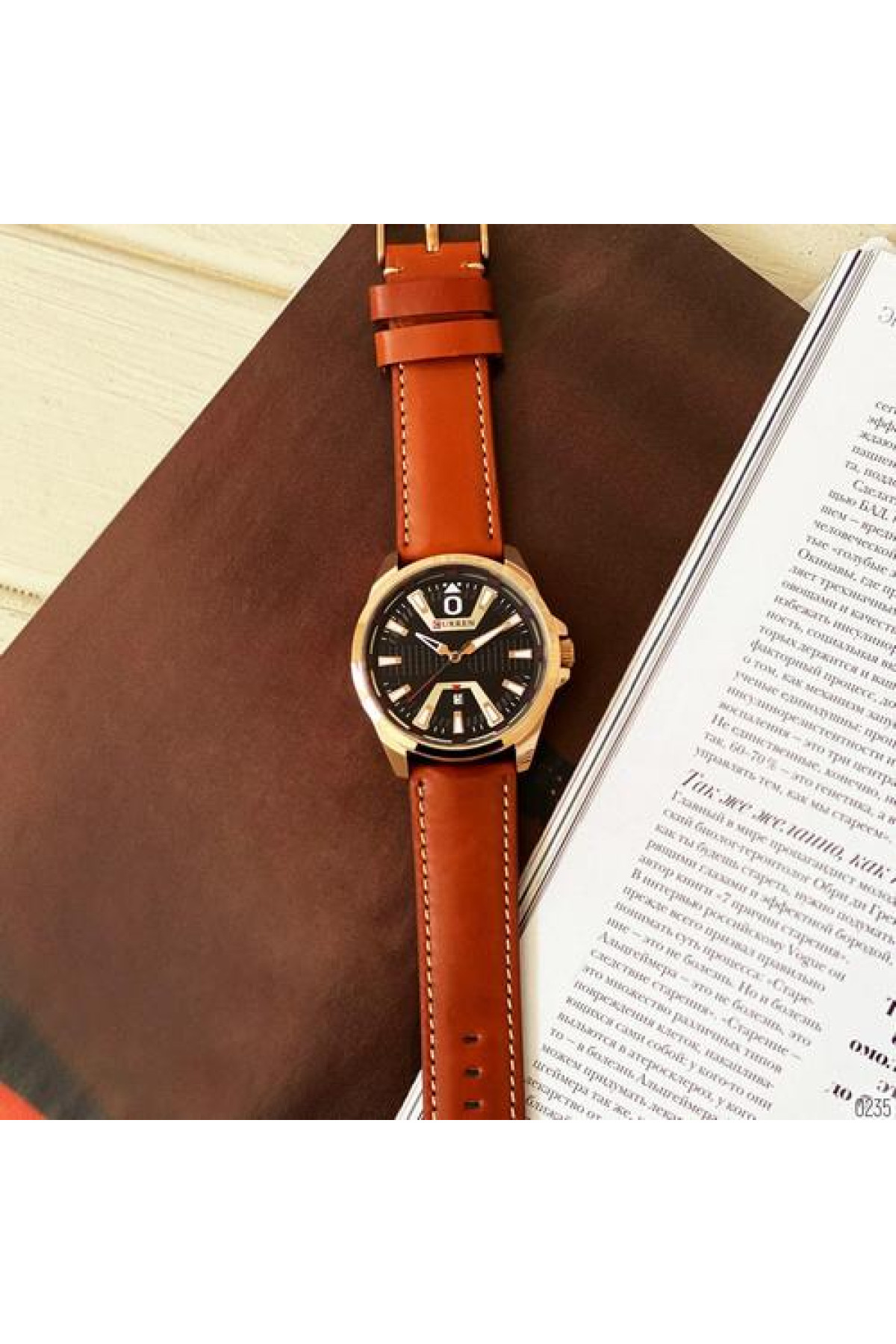 Наручні годинники Curren Curren Curren 8379 Cuprum-Black-Brown
