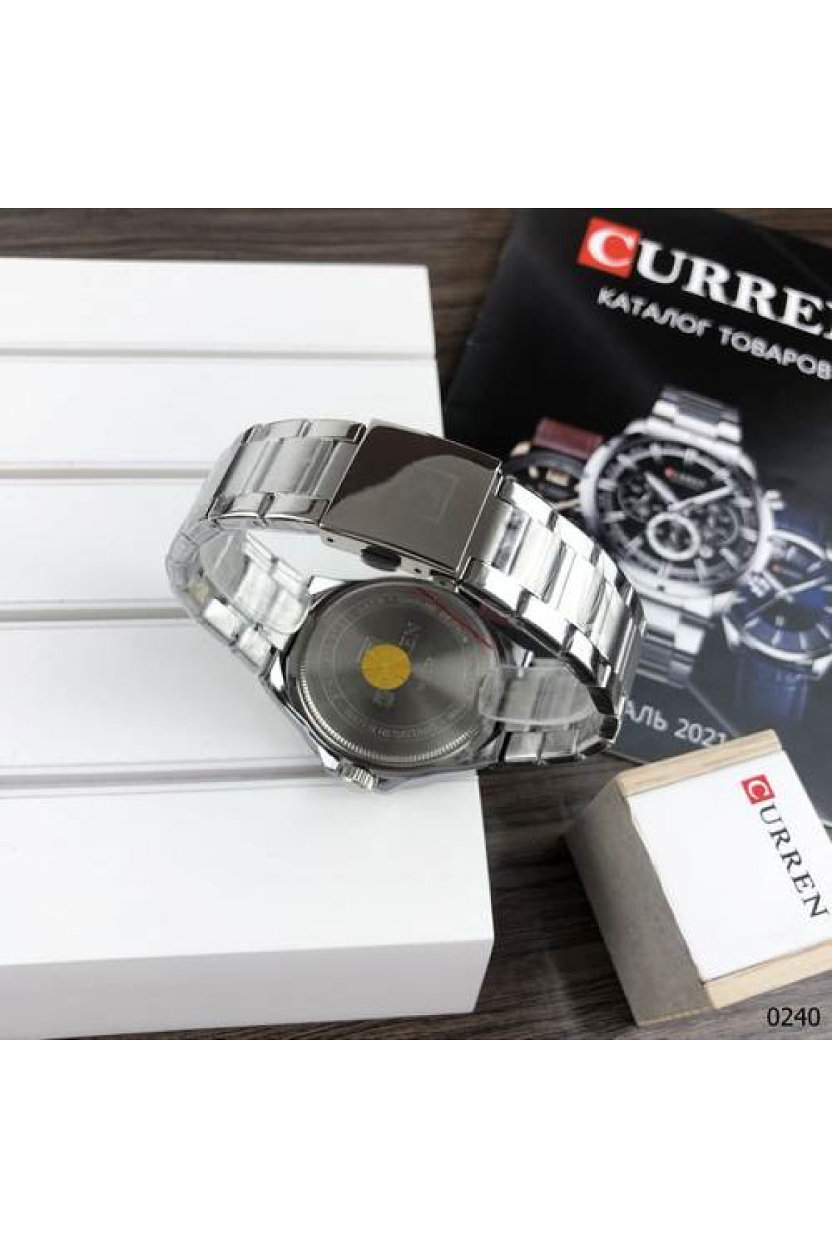 Наручні годинники Curren Curren Curren 8375 Silver-Blue