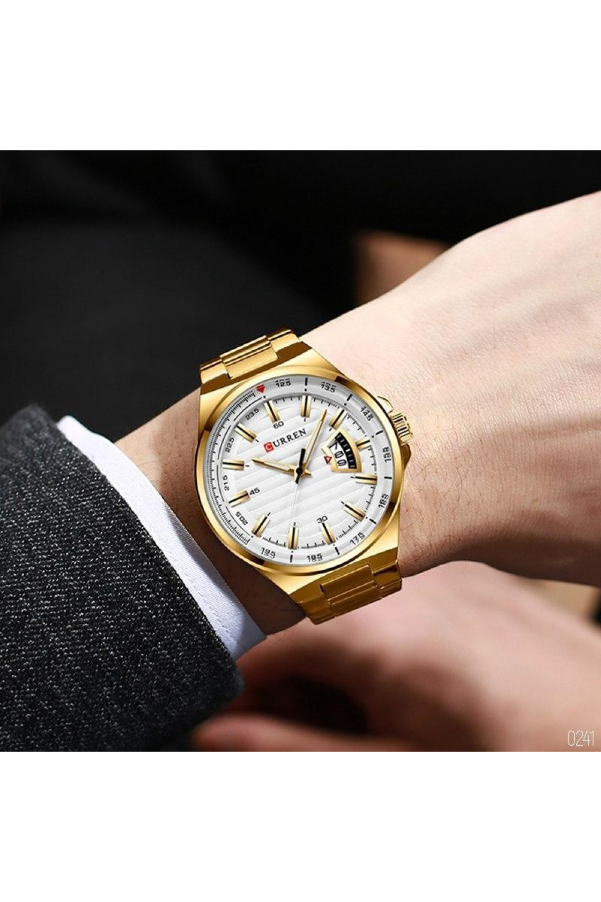 Наручні годинники Curren Curren Curren 8375 Gold-White