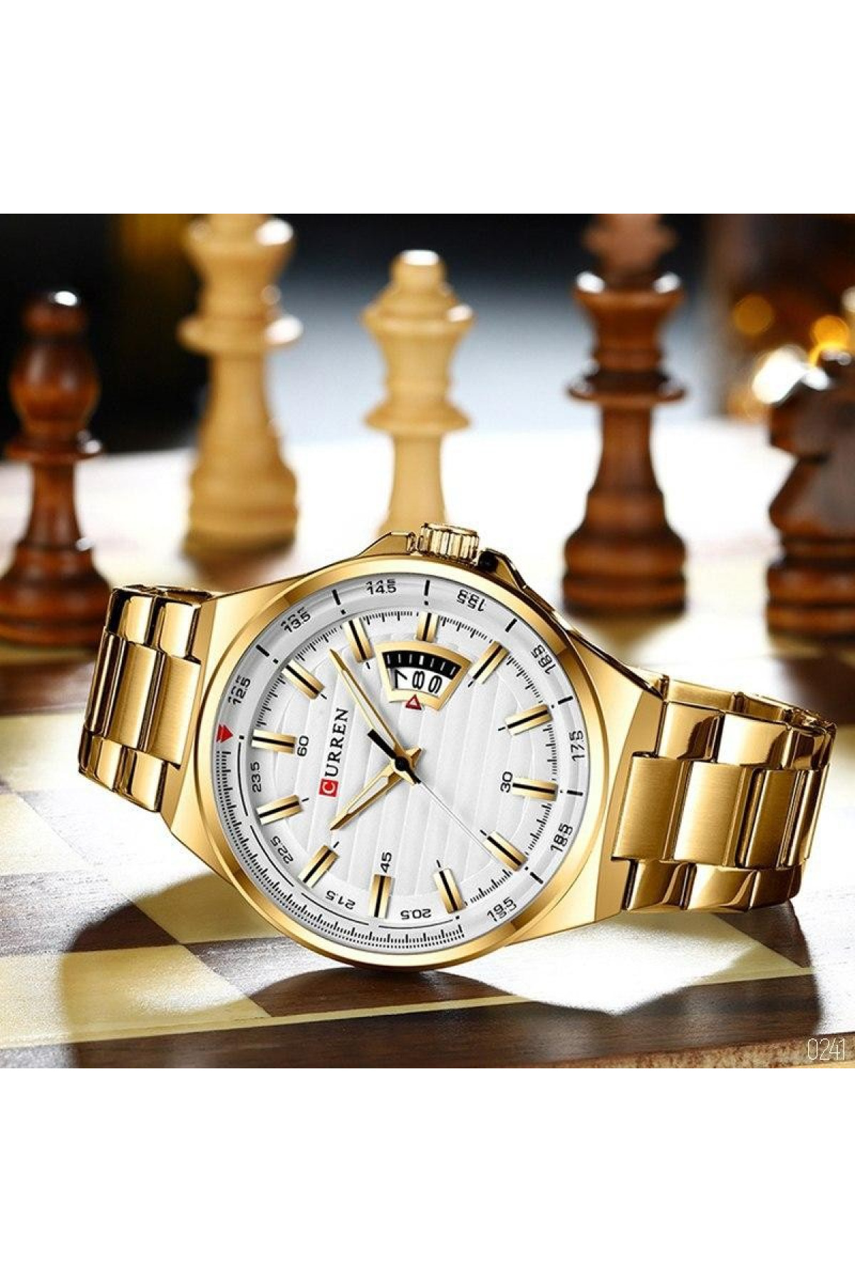 Наручні годинники Curren Curren Curren 8375 Gold-White