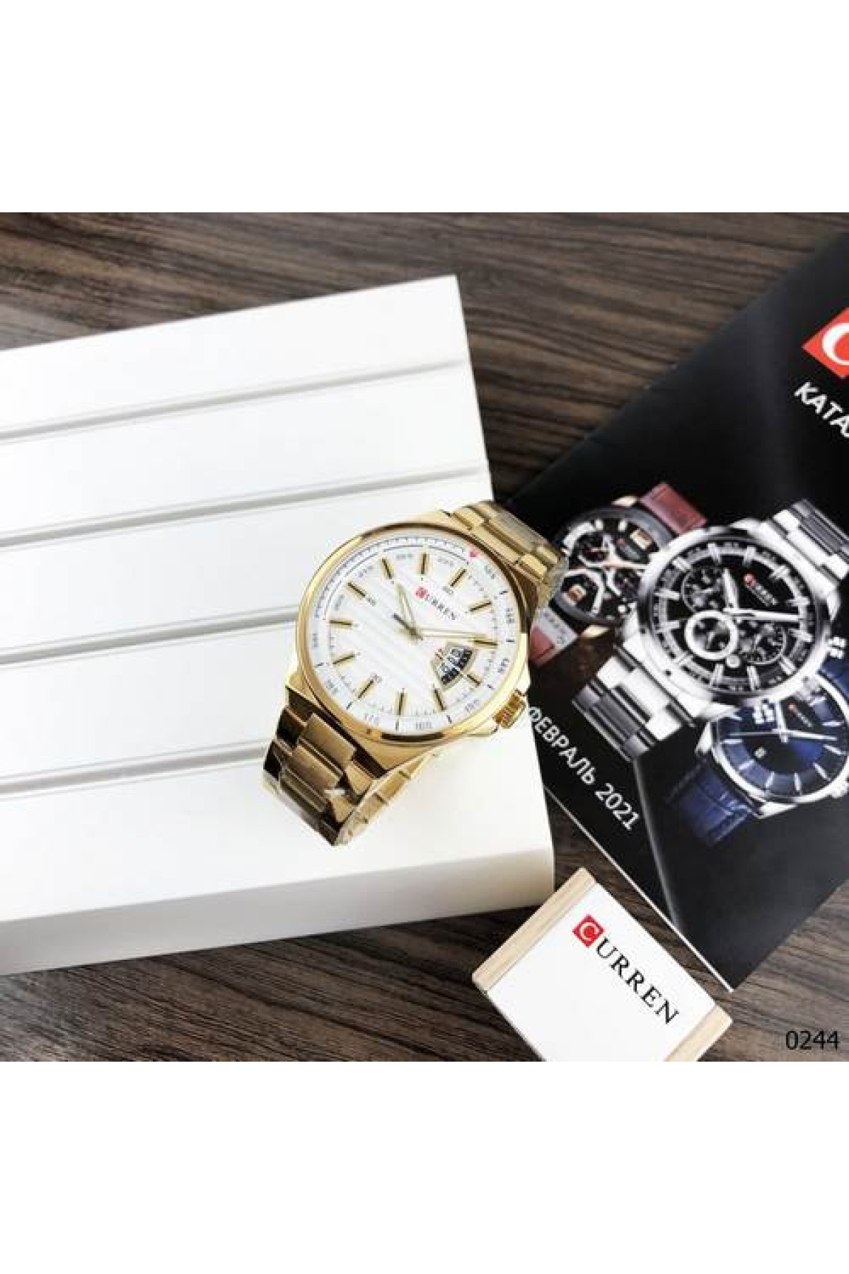 Наручні годинники Curren Curren Curren 8375 Gold-White