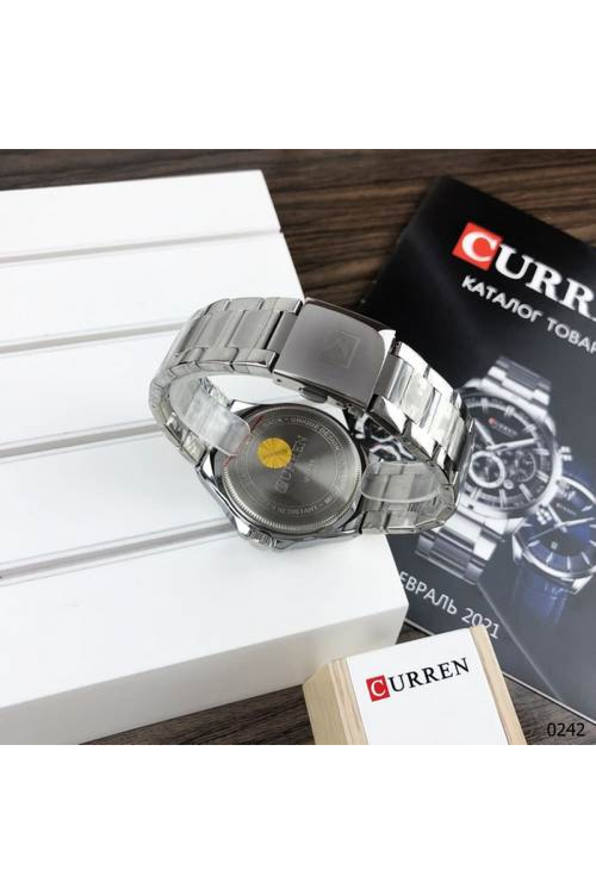 Наручні годинники Curren Curren Curren 8375 Silver-Black