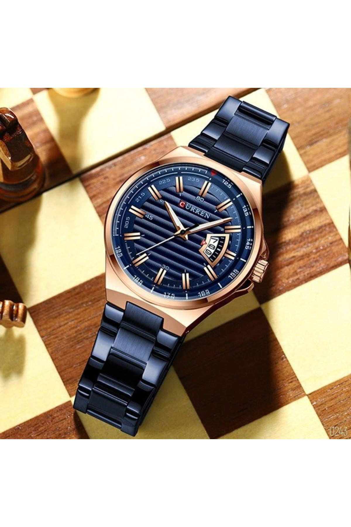 Наручні годинники Curren Curren Curren 8375 Blue-Cuprum
