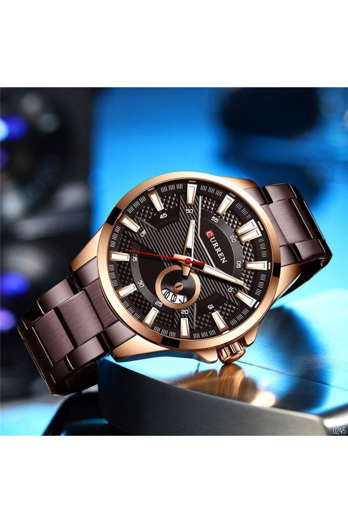 Наручні годинники Curren Curren Curren 8372 Brown-Cuprum