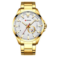 Наручні годинники Curren Curren Curren 8372 Gold-White