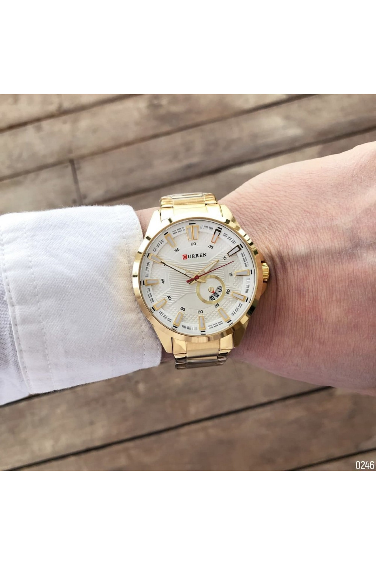 Наручні годинники Curren Curren Curren 8372 Gold-White