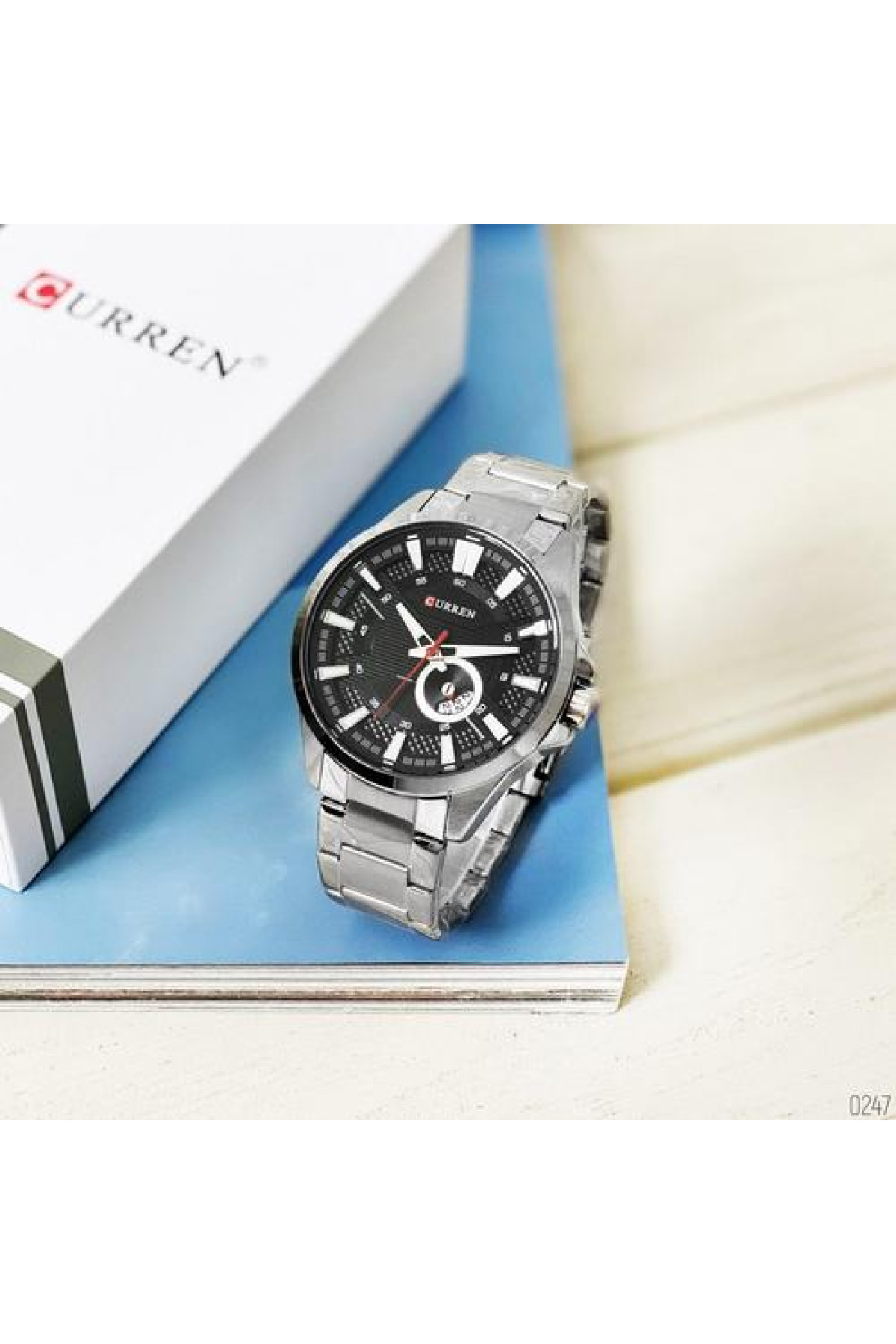 Наручні годинники Curren Curren Curren 8372 Silver-Black