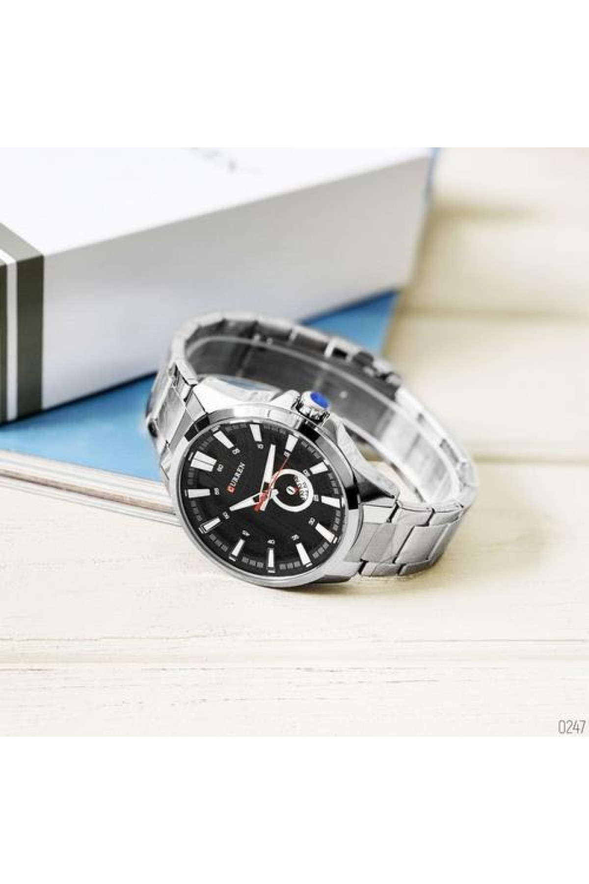 Наручні годинники Curren Curren Curren 8372 Silver-Black