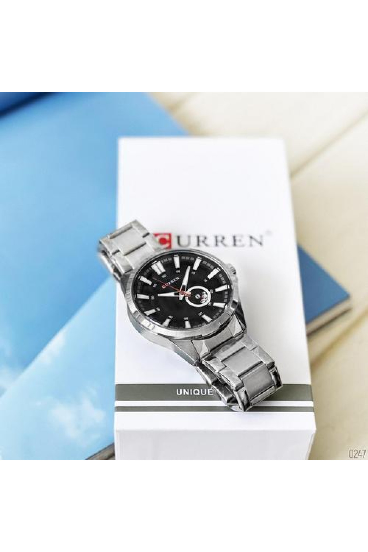 Наручні годинники Curren Curren Curren 8372 Silver-Black